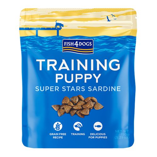 Fish4Dogs Treat Puppy Superstars Sardine Paws Up Pet Shop