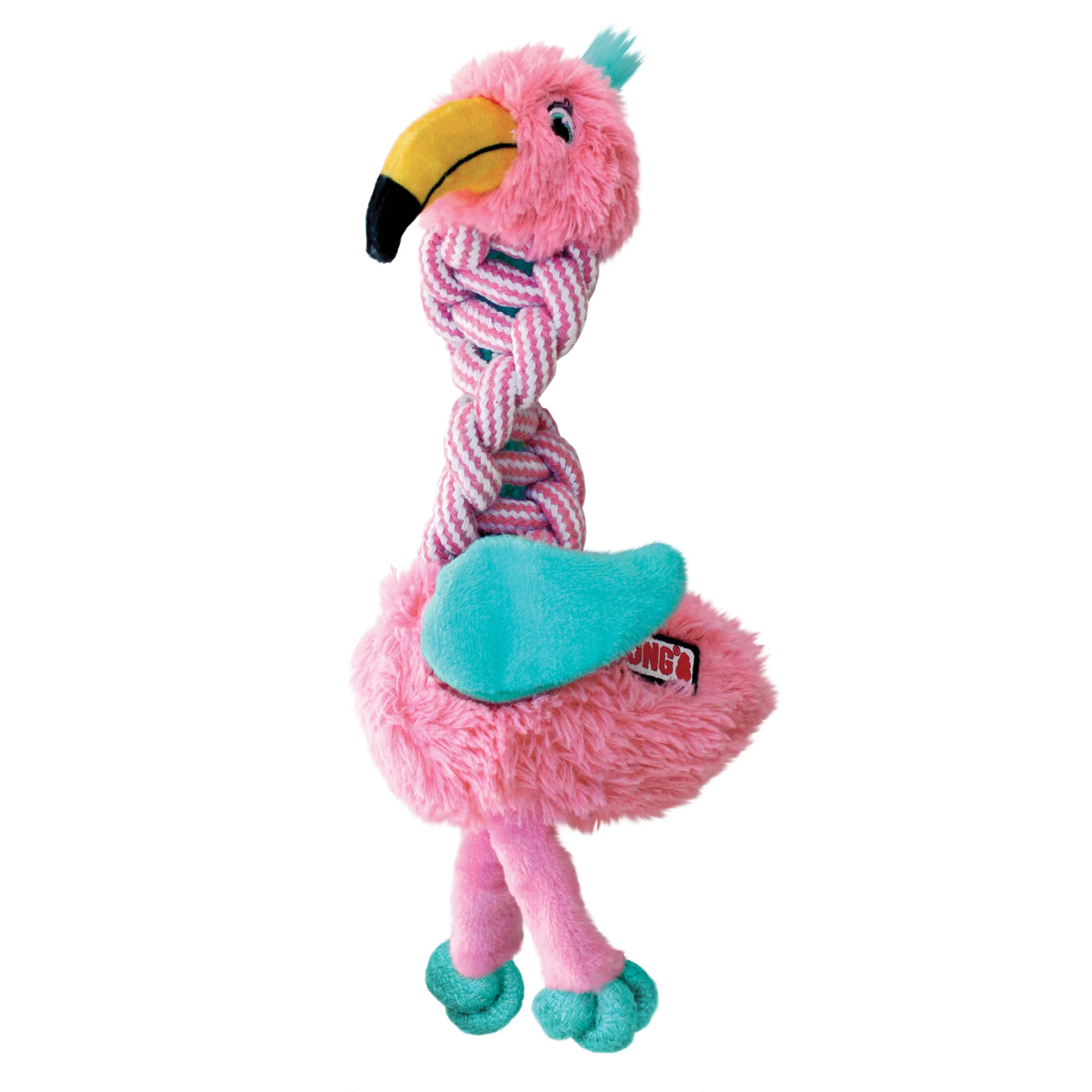 KONG Knots Twists Flamingo/Giraffe