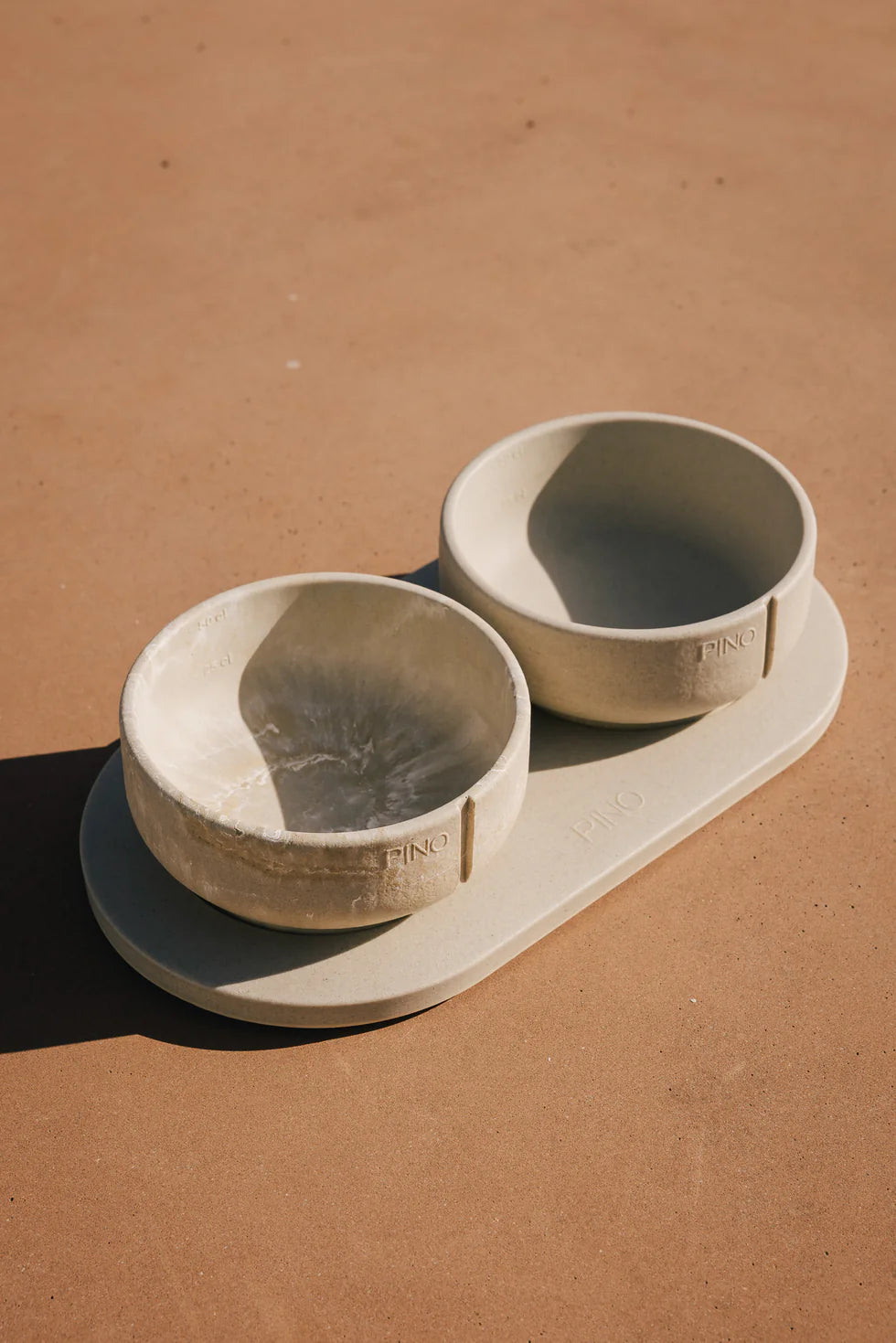 Pino Classic Feeder - Marble Beige