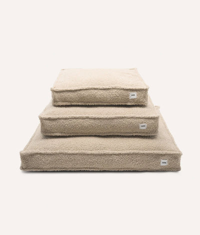 Beige Fleece Dog Bed - Cuadra