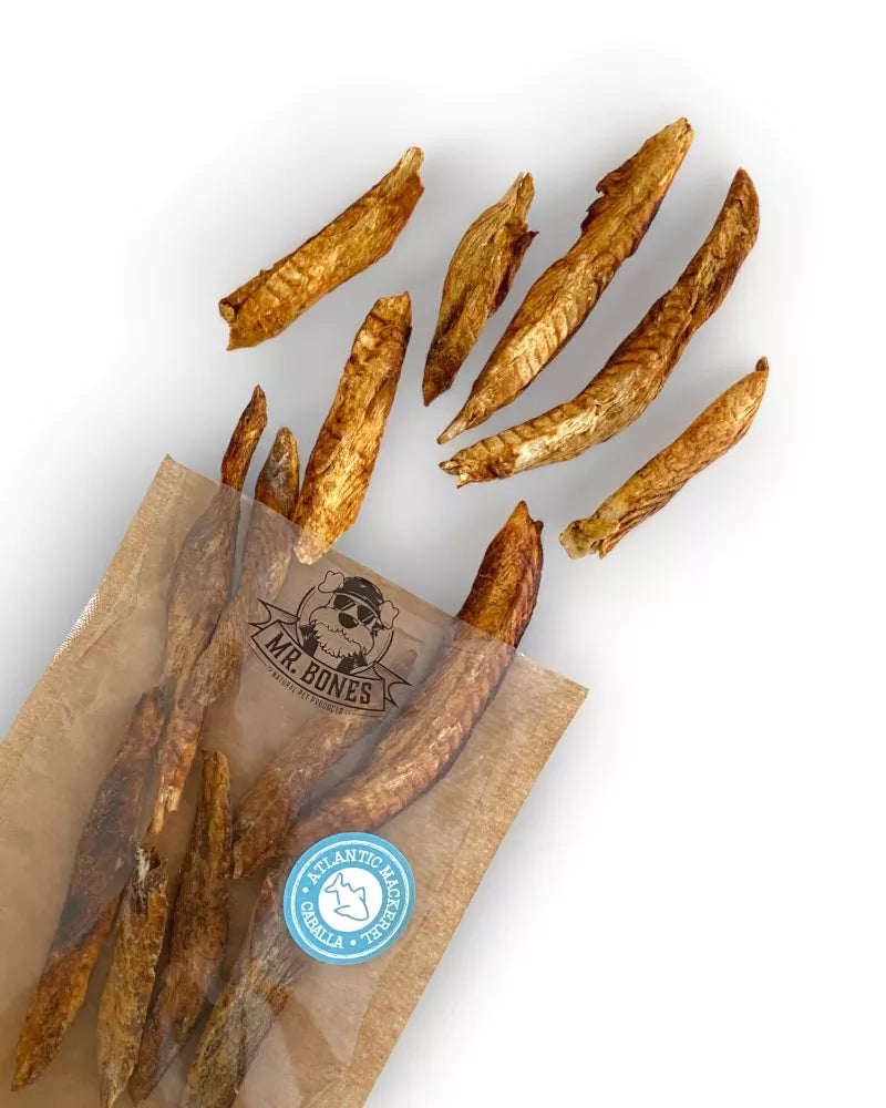 Atlantic Mackerel Fillets - 100% Natural Dog Snack