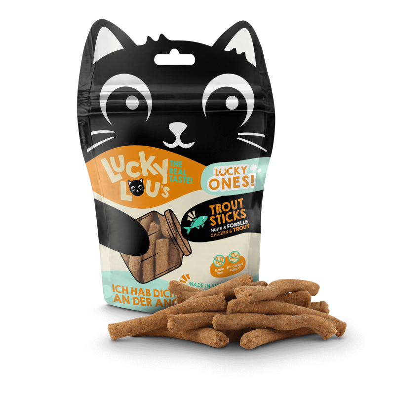 Lucky Lou Lucky Ones Sticks - Chicken & Trout