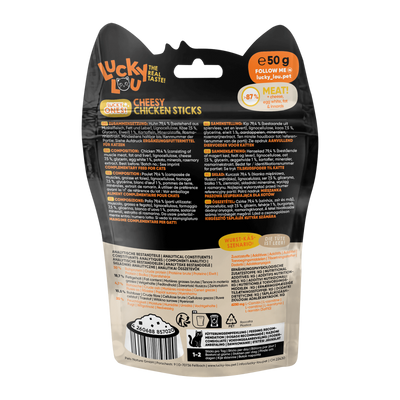 Lucky Lou Lucky Ones Sticks - Cheese & Chicken