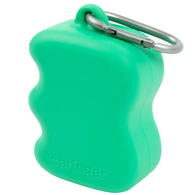 Springer Silicone Dog Treat Dispenser Pouch - Green