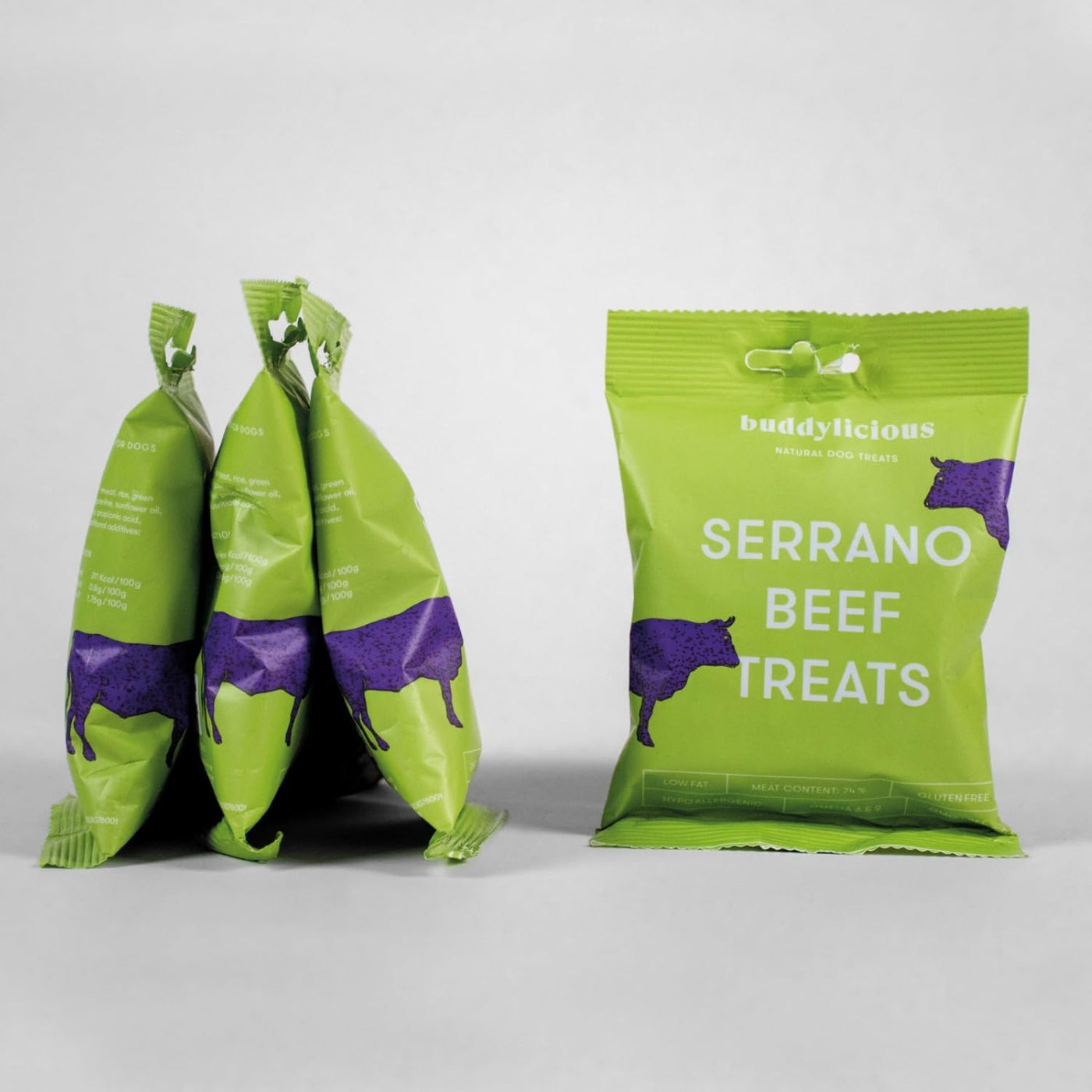 Buddylicious - Serrano Beef Treats