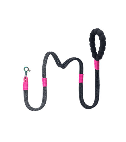Marshmallow Plus LightUp Reflective Leash