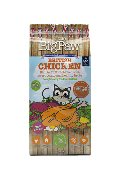 British Chicken Complete Dry Food for Kittens