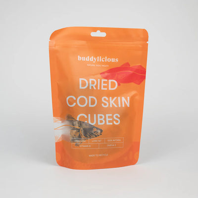 Buddylicious - Dried Cod Skin Cubes