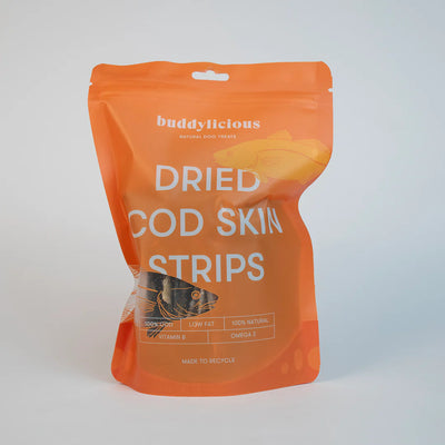 Buddylicious - Dried Cod Skin Strips