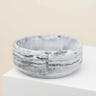 Pino Classic Feeder - Marble Dolphin Grey