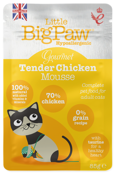 Gourmet Tender Chicken Mousse for Cats