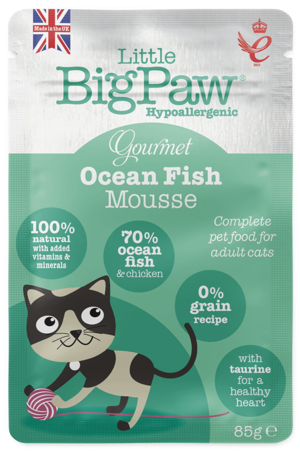 Gourmet Ocean Fish Mousse For Cats