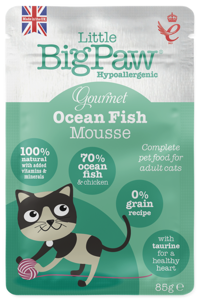 Gourmet Ocean Fish Mousse For Cats
