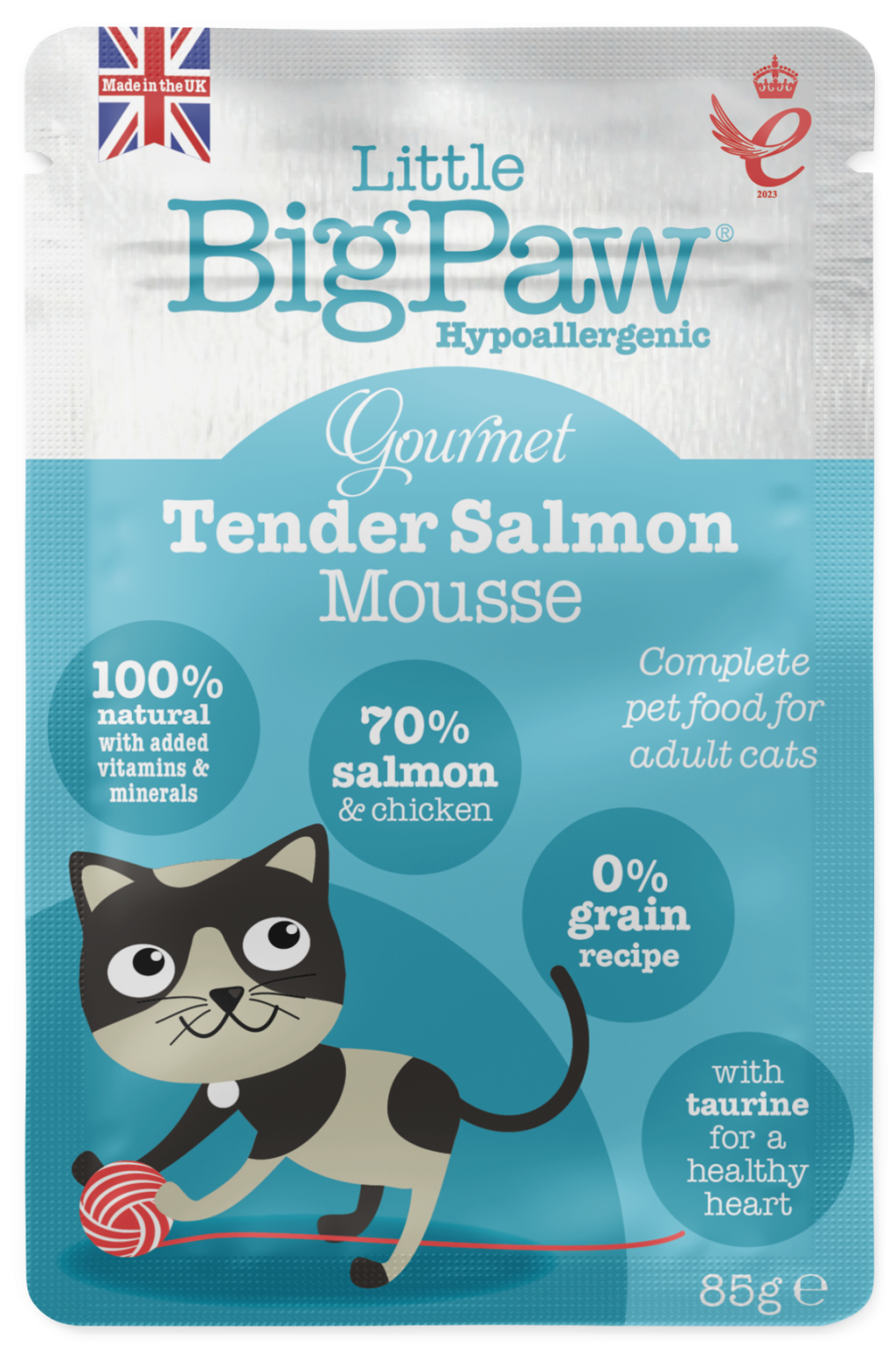 Gourmet Atlantic Salmon Mousse For Cats