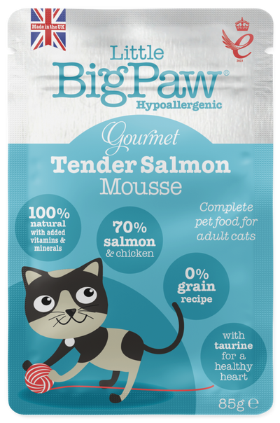 Gourmet Atlantic Salmon Mousse For Cats