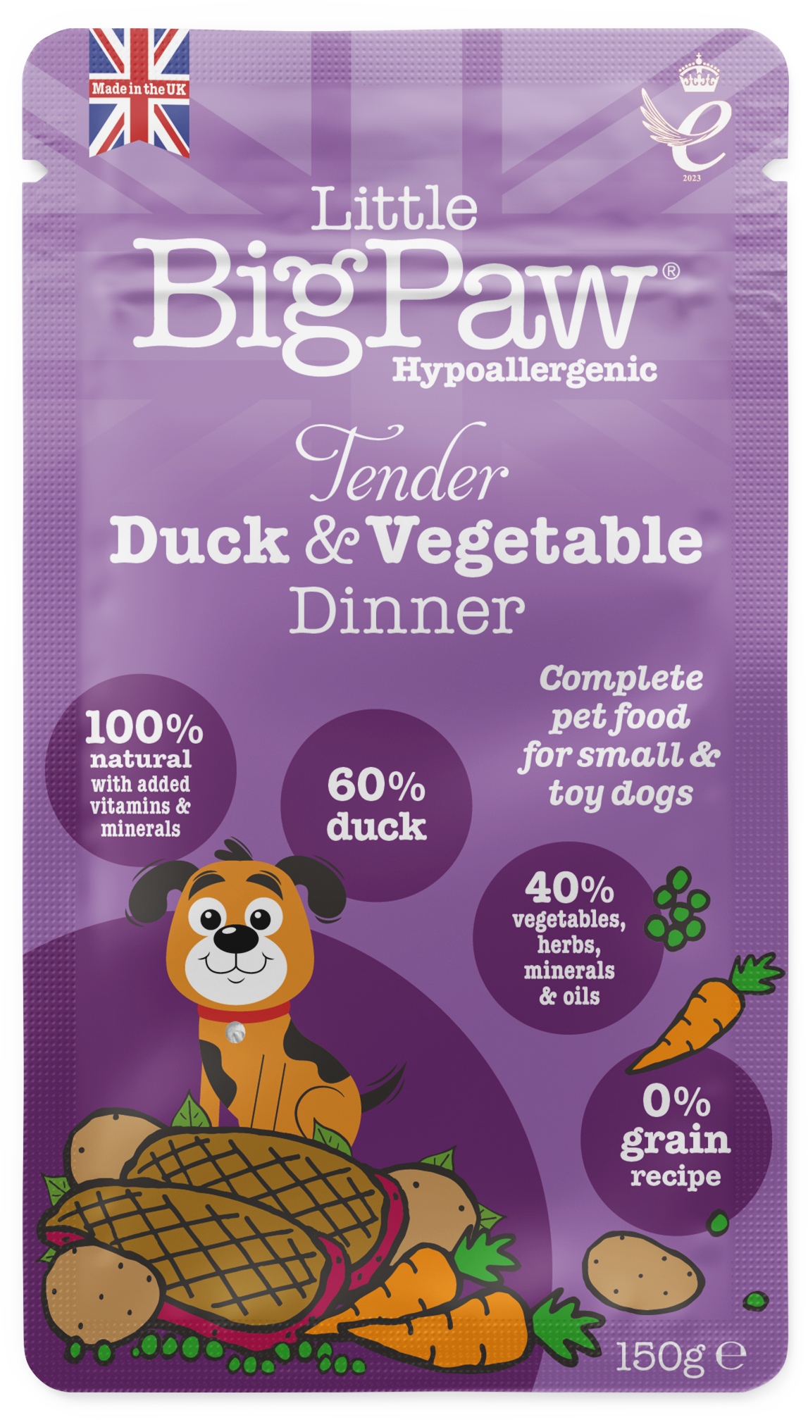 Tender Duck & Vegetable Dinner