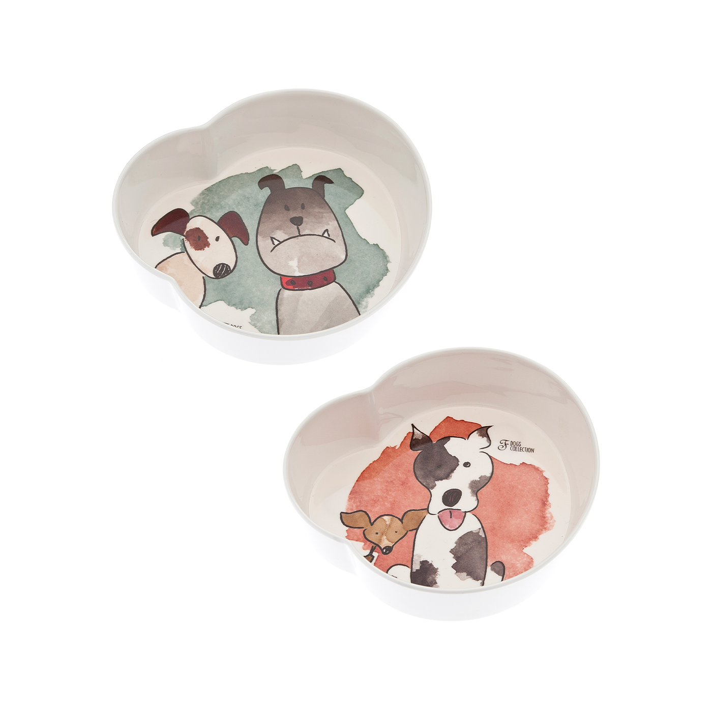 Aquarelle Fun Dog Bowls