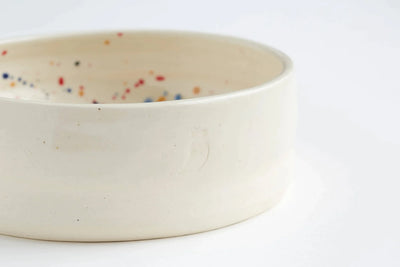 Handmade Splatter Ceramic Bowl