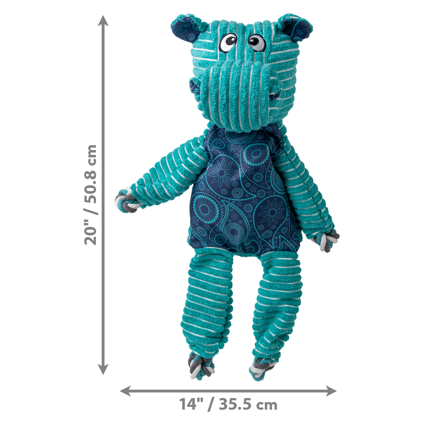 KONG Knots Floppy Hippo
