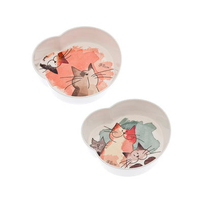 Aquarelle Fun Cat Bowls