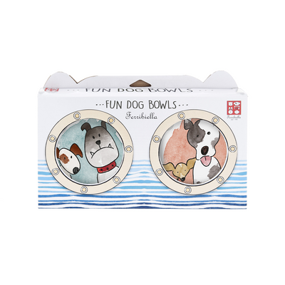 Aquarelle Fun Dog Bowls