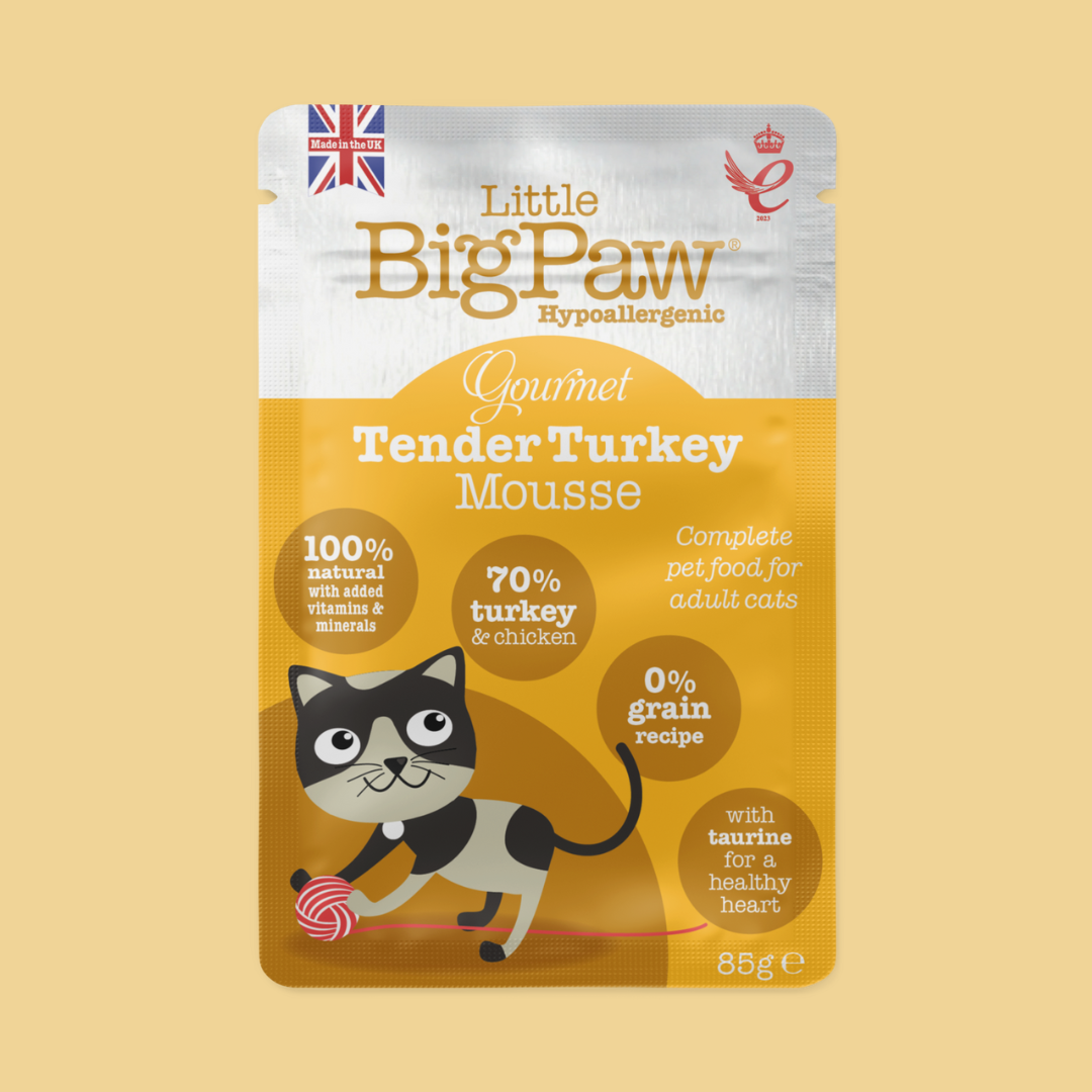 Gourmet Tender Turkey Mousse For Cats