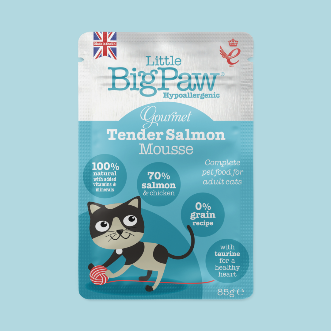 Gourmet Atlantic Salmon Mousse For Cats – Paws Up Pet Shop