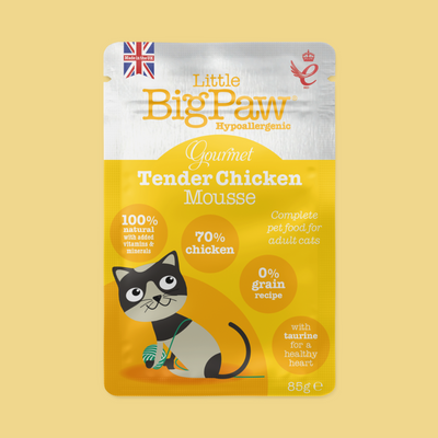 Gourmet Tender Chicken Mousse for Cats