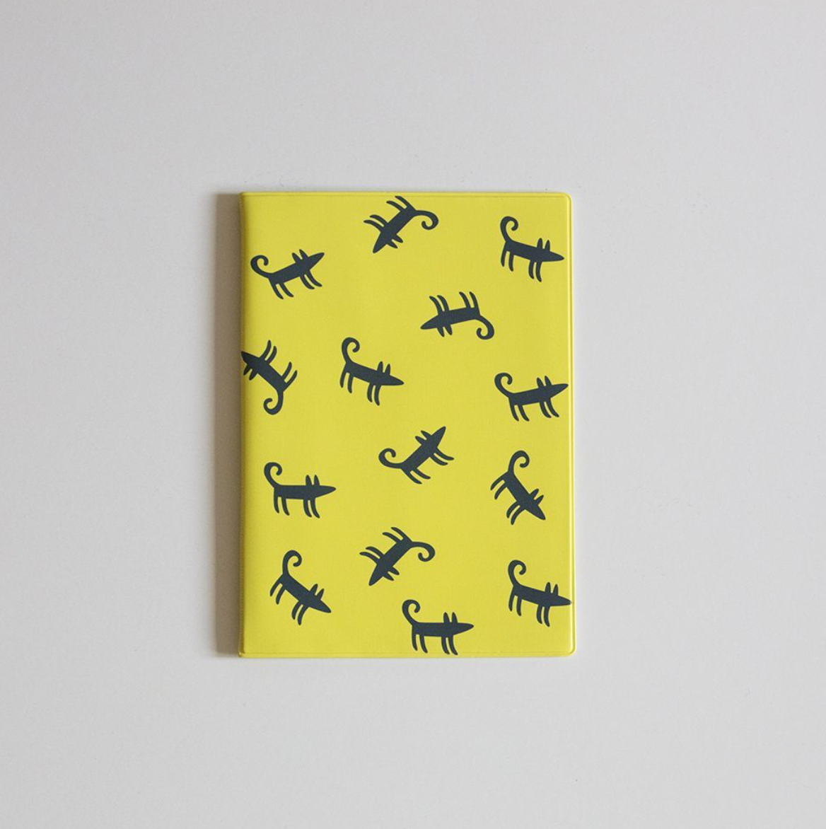 Cover for Pet Passport - Sharik Yellow