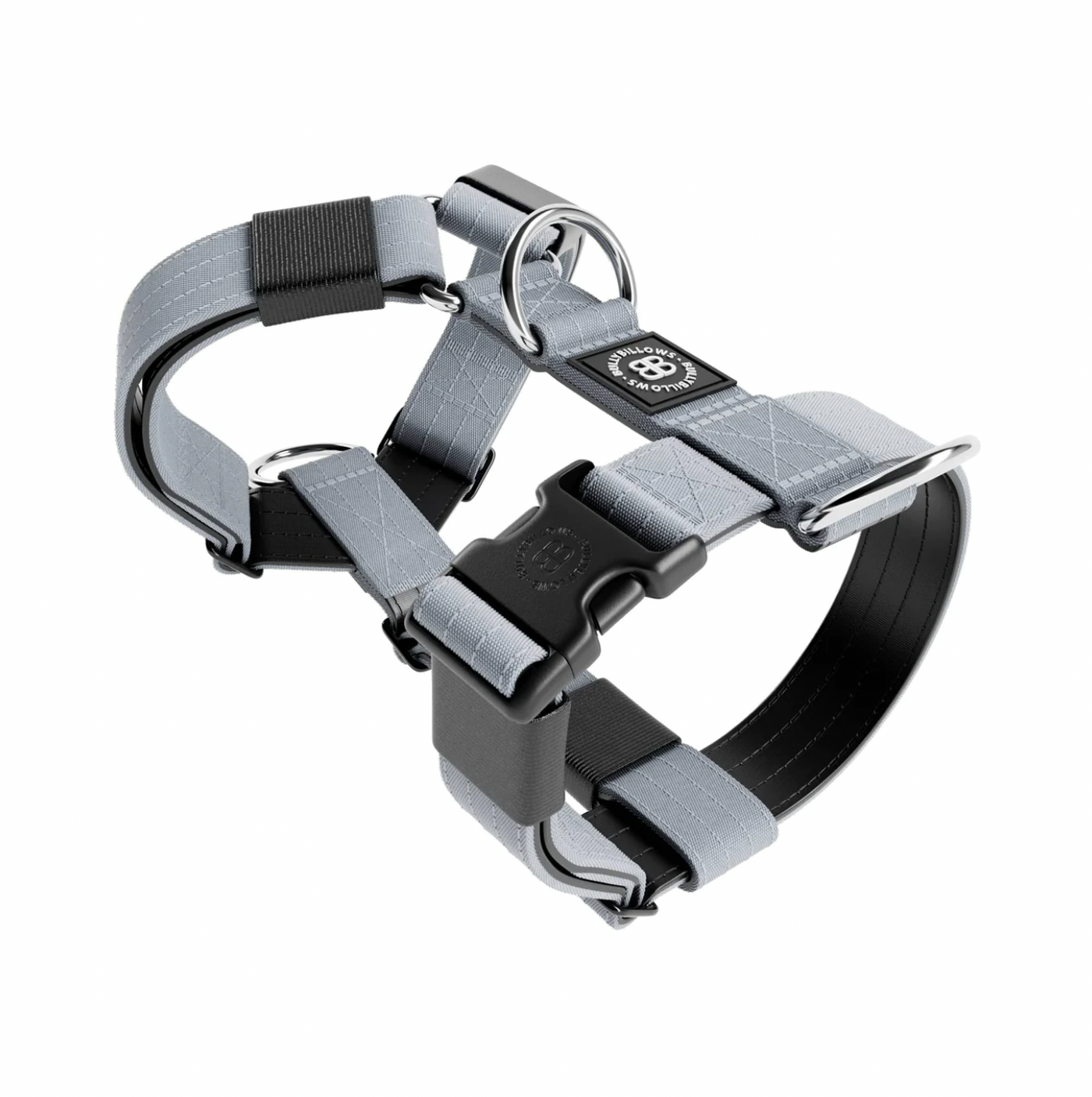 TRI-Harness | Anti-Pull, Adjustable & Durable - Metal Grey