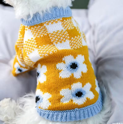 Flower Pet Sweater