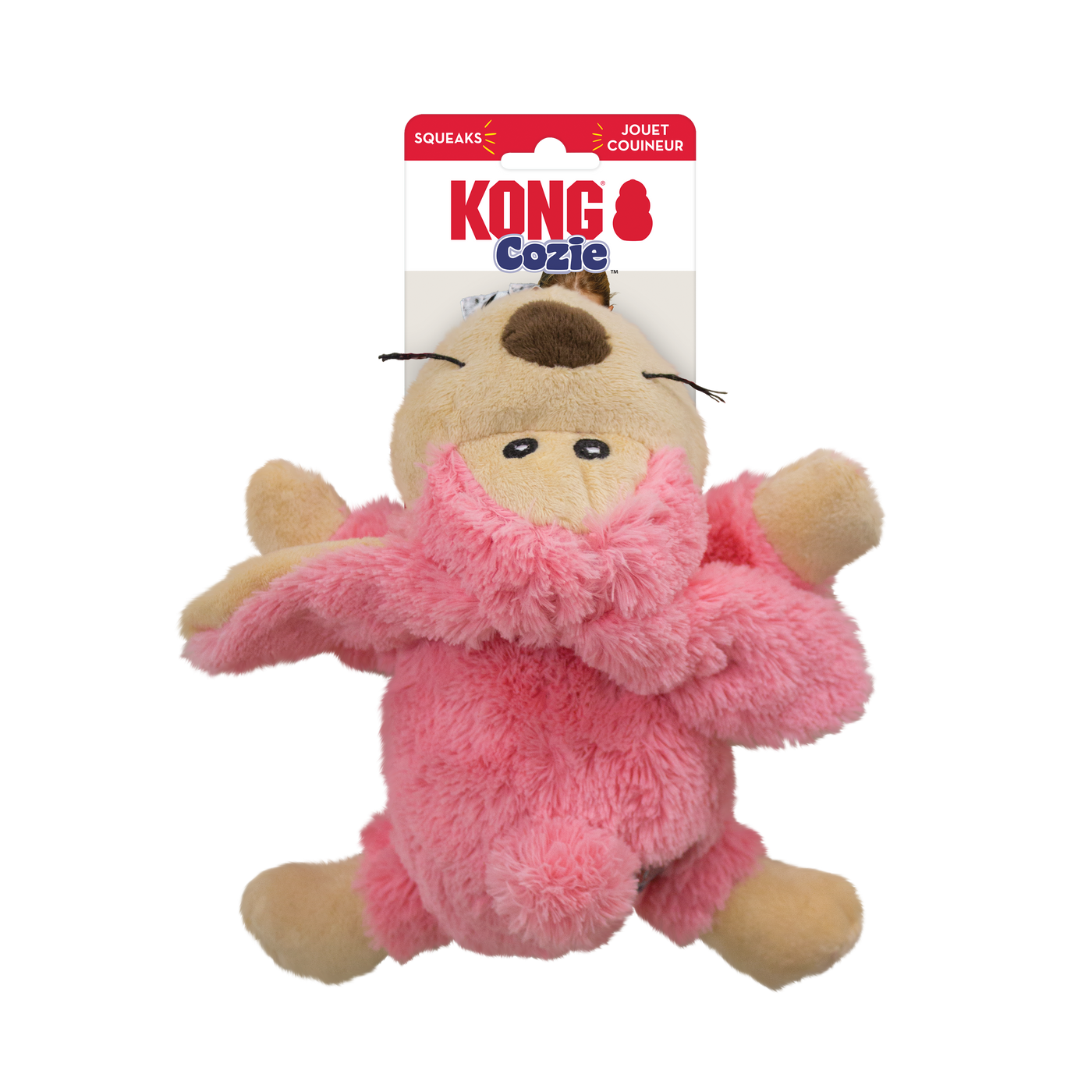 KONG Cozie Assorted Pastels