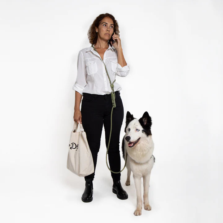 Army Green Handsfree Leash