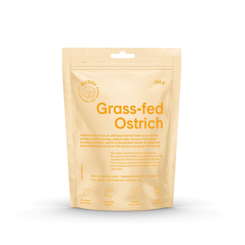 Grass-fed Ostrich Treat