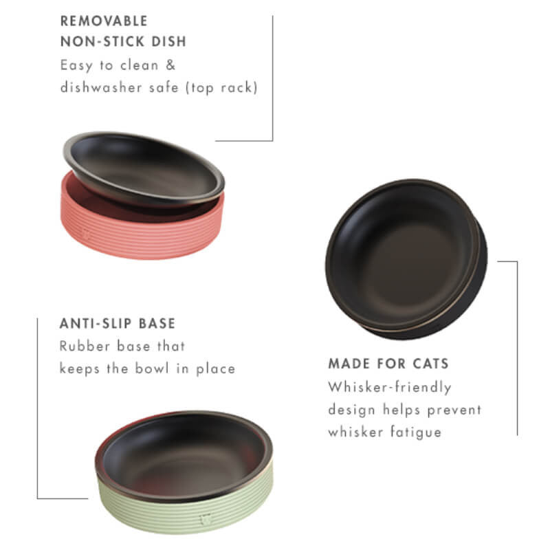 Duo Bowl Black from Zee.Cat