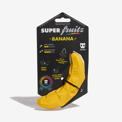 Super Banana Dog Toy from Zee.Dog